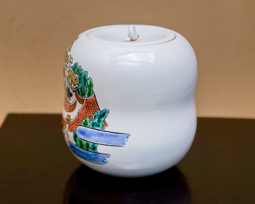 赤絵　首里城　水差し